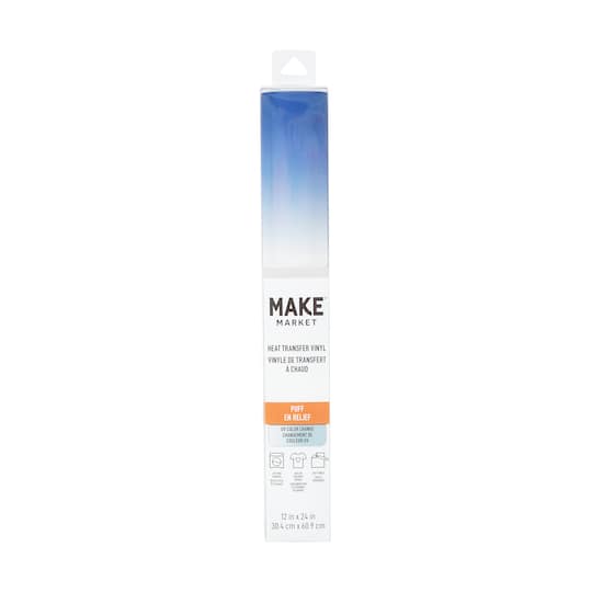 12 Pack: UV Color Change Puff Heat Transfer Vinyl by Make Market